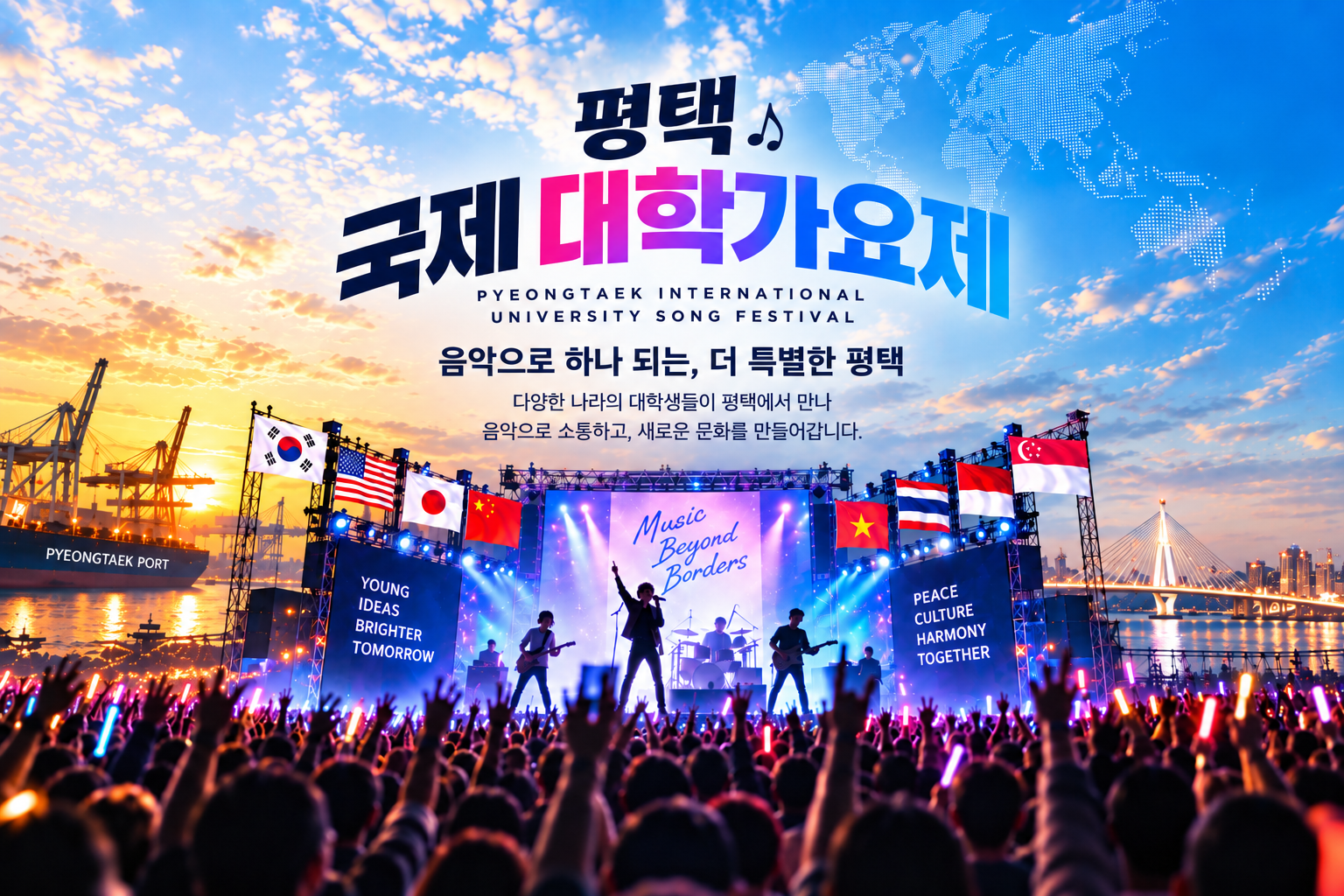 서평택을 대표하는 국제적인 문화행사를 만들어야 합니다